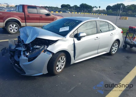 2024 Toyota Corolla Le z USA, uszkodzony, nr VIN 5YFB4MDE9RP134227